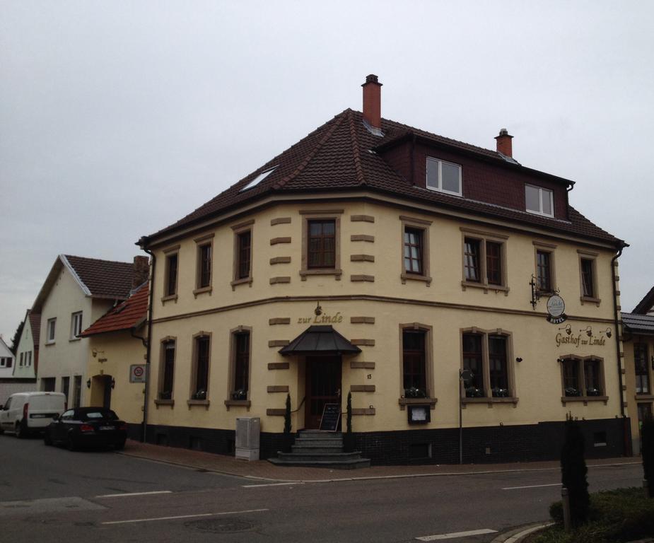 Linde Restaurant & Hotel Nussloch Exterior photo